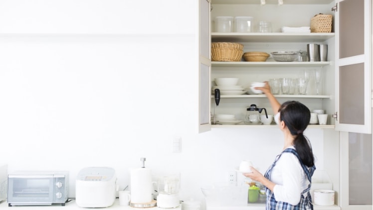 Declutter kitchen